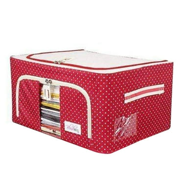 Oxford Cloth Steel Frame Storage Box for Clothes Bed Sheets Blankets Home 2021 Oxford Cloth Steel Frame Storage Box for Clothes Bed Sheets Blankets Home 2021